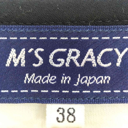 エムズグレイシー Ms GRACY レース リボン クルーネックTシャツ レディース JPN:38