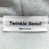 TWINKLE SEOUL ラメプルオーバーパーカー メンズ