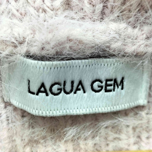 ラグアジェム LAGUA GEM JACQUARD SHAGGY ニット レディース FREE