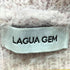 ラグアジェム LAGUA GEM JACQUARD SHAGGY ニット レディース FREE