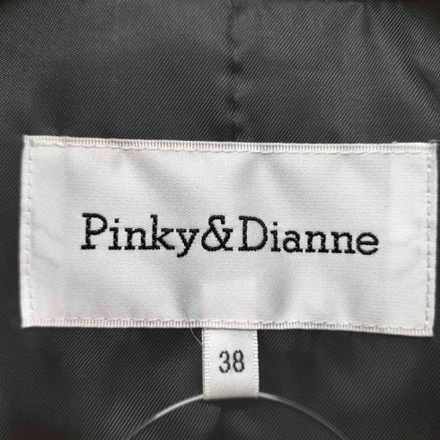 ピンキーアンドダイアン Pinky&Dianne lamb leather ラムレザーライダースジャケット レディース JPN:38