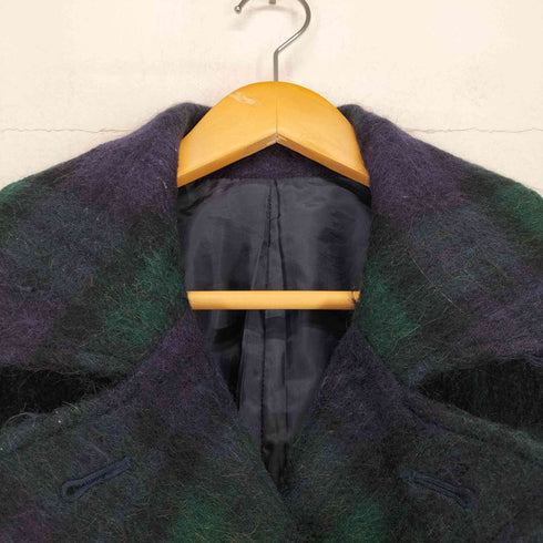 ユナイテッドアローズ UNITED ARROWS PINK LABEL BASIC モヘア混 金ボタン シャギーピーコート レディース JPN:M