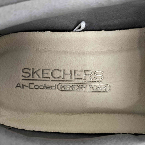スケッチャーズ SKECHERS Air-Cooled スエードレザー フラットシューズ スリッポン レディース JPN:24