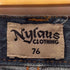 ナイラス NYLAUS 立体裁断 フレア デニム パンツ Y2K レディース 76