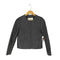 ルージュヴィフ Rouge vif lamb leather ラムレザー比翼ノーカラージャケット レディース 38
