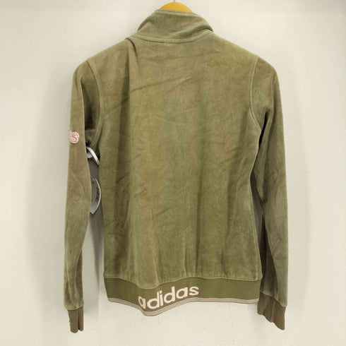 アディダス adidas 00S ベロア フルジップ トラックジャケット レディース JPN:L