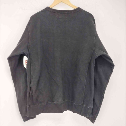 ノンネイティブ nonnative DWELLER HALF ZIP CREW COTTON SWEAT OVERDYED ジッパー付き クルーネック 長袖スウェット メンズ JPN:2