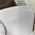 ジェオックス GEOX RESPIRA レザー レオパード柄 スタッズ ローカット スニーカー レディース US:5