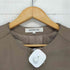 ナチュラルビューティーベーシック NATURAL BEAUTY BASIC lamb leather ラムレザーノーカラージャケット レディース S
