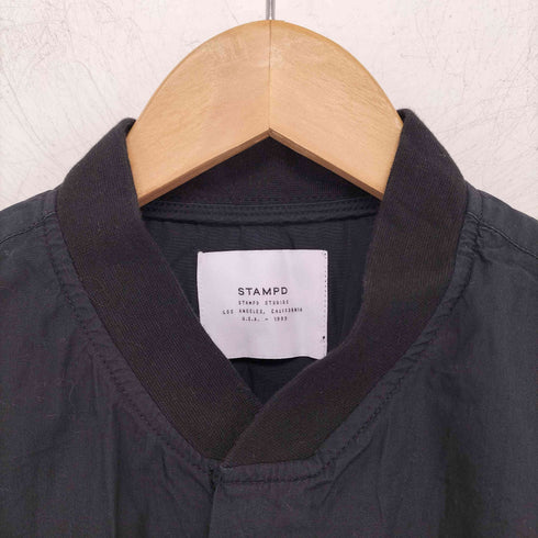 スタンプド STAMPD ノーカラー 長袖 シャツ ジャケット メンズ JPN:S