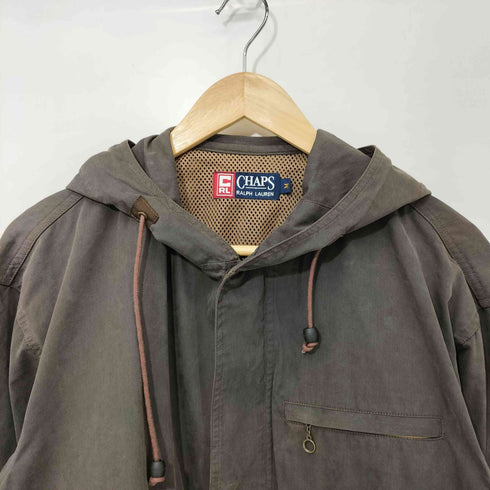 チャップスラルフローレン CHAPS RALPH LAUREN 90s ウエスト ドローコード ミリタリージャケット モッズコート メンズ import:M