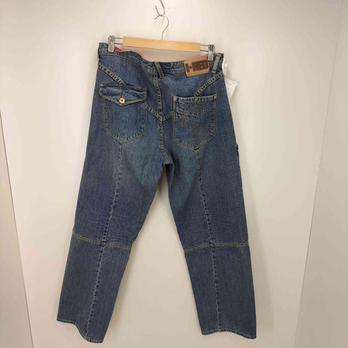 INDIGO RED デニムペインターパンツ B系 2K メンズ US:34-35