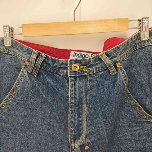 INDIGO RED デニムペインターパンツ B系 2K メンズ US:34-35
