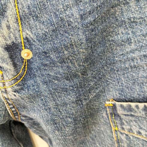 INDIGO RED デニムペインターパンツ B系 2K メンズ US:34-35