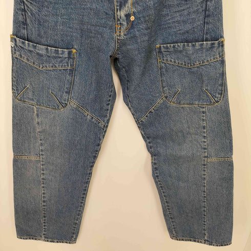 INDIGO RED デニムペインターパンツ B系 2K メンズ US:34-35