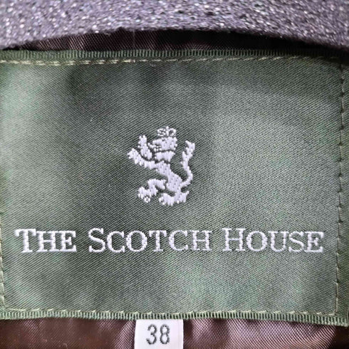 ザスコッチハウス The Scotch House 2WAY ラビットファーフード ダウンジャケット レディース EUR:38