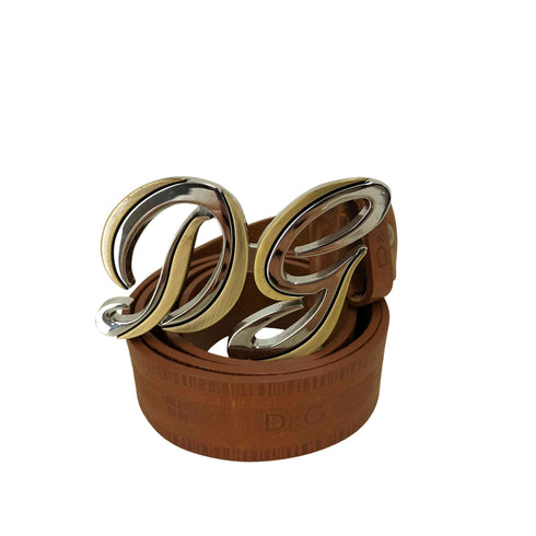 ディーアンドジードルチェアンドガッバーナ D&G DOLCE&GABBANA DGロゴ レザーベルト YK ARCHIVE メンズ