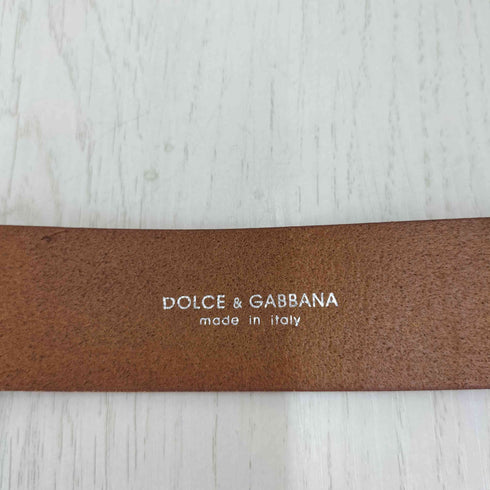 ディーアンドジードルチェアンドガッバーナ D&G DOLCE&GABBANA DGロゴ レザーベルト YK ARCHIVE メンズ