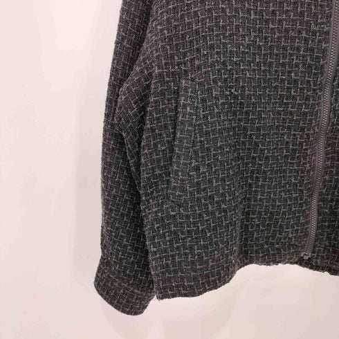 ジュンレッド JUNRed 23AW ツイードルーズジップブルゾン メンズ JPN:M