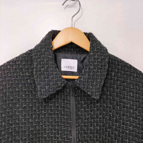 ジュンレッド JUNRed 23AW ツイードルーズジップブルゾン メンズ JPN:M
