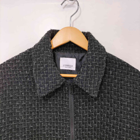 ジュンレッド JUNRed 23AW ツイードルーズジップブルゾン メンズ JPN:M