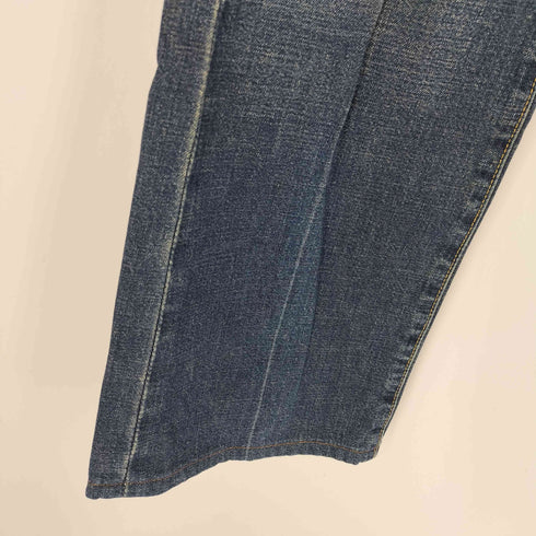 SEVEN for all mankind 90S USA製 紙パッチ バック刺繍 センタープレス ジップフライ デニムパンツ レディース 29inch