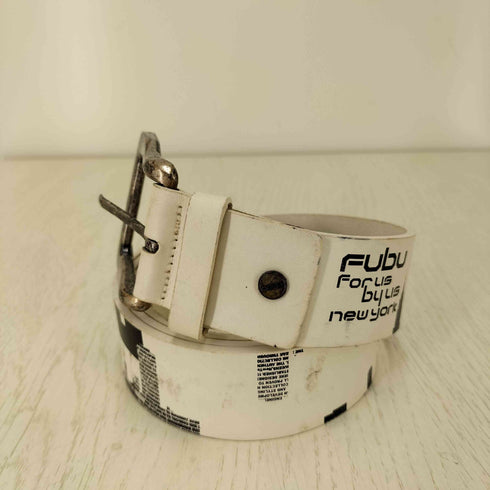フブ FUBU レザーベルト y2k メンズ