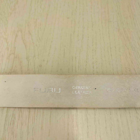 フブ FUBU レザーベルト y2k メンズ