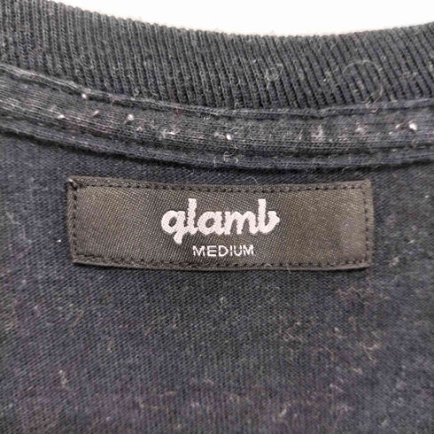 グラム glamb triangle long sleeve THE UNKNOWN クルーネック プリント 長袖ロンT メンズ JPN:M