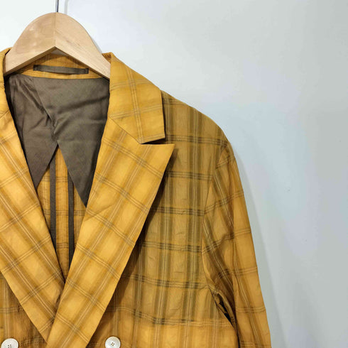 トゥモローランド TOMORROWLAND 23SS ポリエステルナイロンキュプラ ダブルブレステッド4Bジャケット メンズ JPN:M