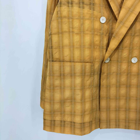 トゥモローランド TOMORROWLAND 23SS ポリエステルナイロンキュプラ ダブルブレステッド4Bジャケット メンズ JPN:M