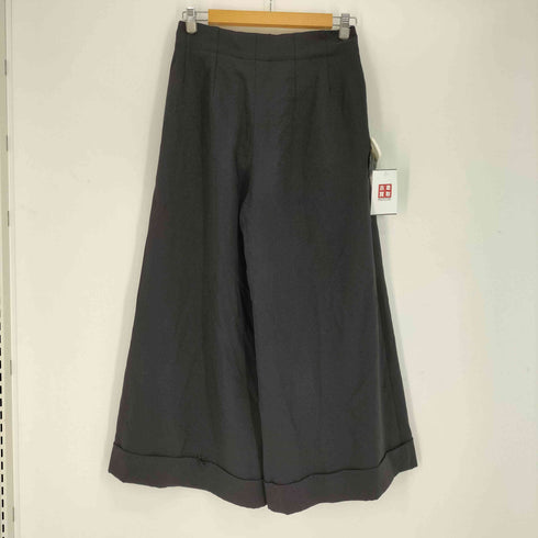 コムデギャルソン COMME des GARCONS 00S AD2008 09SS トゥモローズブラック Tomorrows BLACK期 2タック ポリ縮絨 袴パンツ ハカマ archives レディース JPN:XS