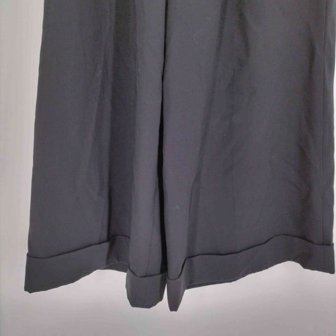 コムデギャルソン COMME des GARCONS 00S AD2008 09SS トゥモローズブラック Tomorrows BLACK期 2タック ポリ縮絨 袴パンツ ハカマ archives レディース JPN:XS