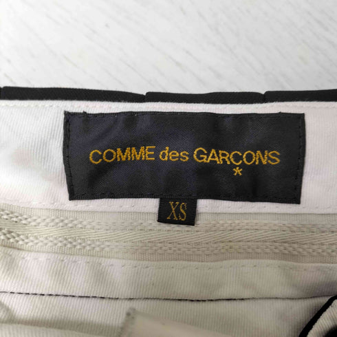 コムデギャルソン COMME des GARCONS 00S AD2008 09SS トゥモローズブラック Tomorrows BLACK期 2タック ポリ縮絨 袴パンツ ハカマ archives レディース JPN:XS