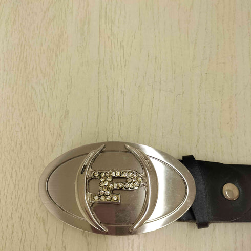 phatfarm シルバーバックル レザーベルト メンズ