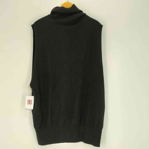 ミズイロインド mizuiro ind ハイネックニットベスト レディース