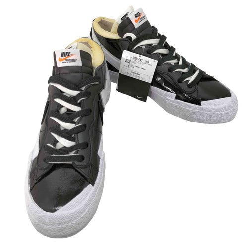サカイ Sacai Blazer Low Black Patent Leather ブレーザー ロー ブラック パテント レザー スニーカー メンズ JPN:27.5