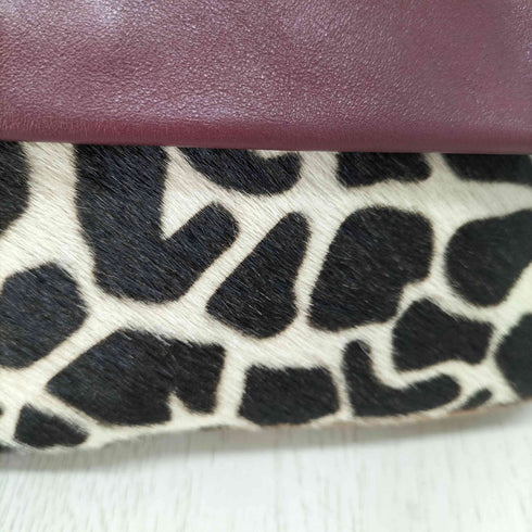 ジャンニノターロ GIANNI NOTARO RAFFINATA / VIVACE キリン ジラフ ハラコ ショルダーバッグ レディース ONE SIZE
