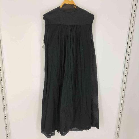 パドカレ pas de calais 刺繍デザイン ノースリーブシアーワンピース レディース JPN:38