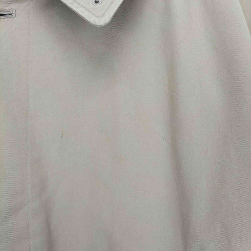 バーバリーズ BURBERRYS MADE IN ENGLAND 裏地ノバチェック比翼ステンカラーコート メンズ
