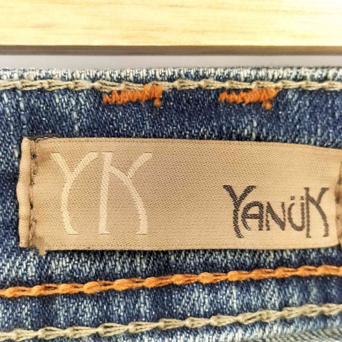 ヤヌーク YANUK WORKER CLASSIC ダメージ加工 ブーツカット デニム レディース 26inch