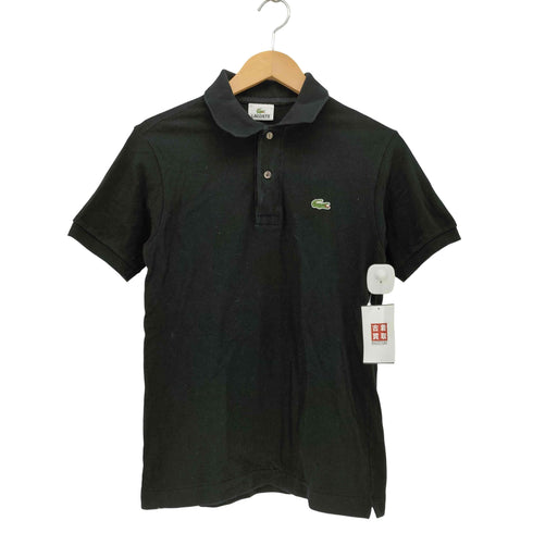 ラコステ LACOSTE ワンポイント 刺繍 鹿の子 S/S ポロ シャツ メンズ JPN:2