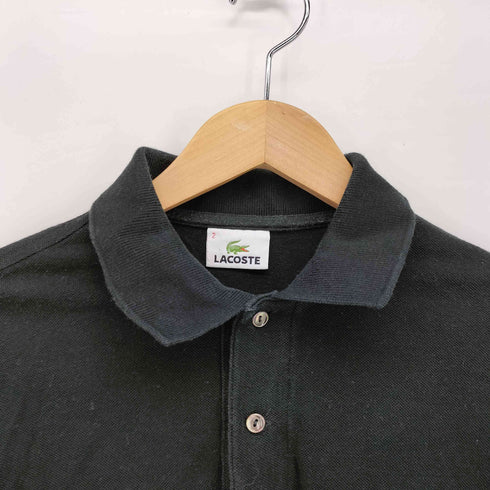 ラコステ LACOSTE ワンポイント 刺繍 鹿の子 S/S ポロ シャツ メンズ JPN:2