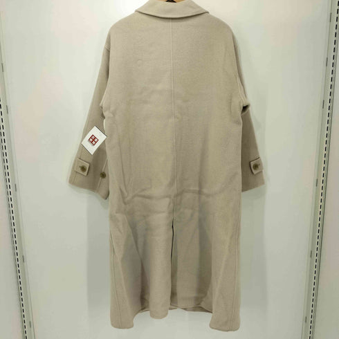 レイビームス Ray BEAMS 25SS ガンフラップ ステンカラー コート アイボリー レディース JPN:1