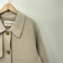 レイビームス Ray BEAMS 25SS ガンフラップ ステンカラー コート アイボリー レディース JPN:1