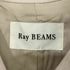 レイビームス Ray BEAMS 25SS ガンフラップ ステンカラー コート アイボリー レディース JPN:1