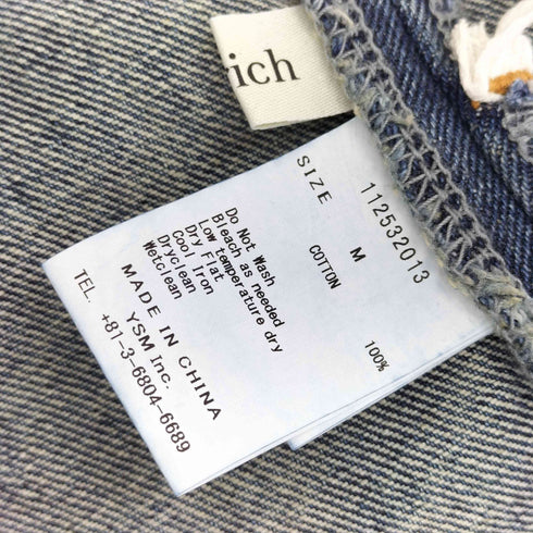 ダーリッチ Darich バックカーブデニムミニスカート レディース JPN:M