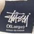 ステューシー Stussy 90s 紺タグ OLD ロゴプリント クルーネックスウェット メンズ import:XL