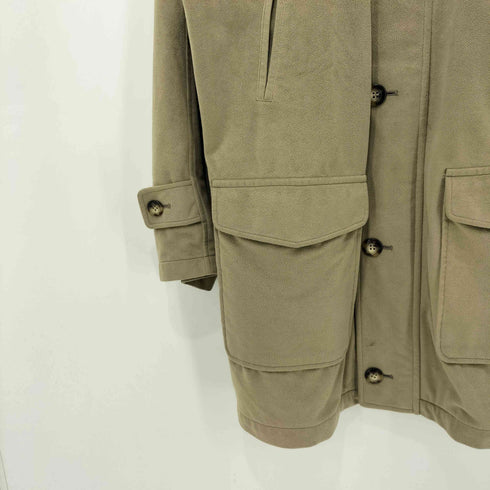 ジャンニヴァレンティノ GIANNI VALENTINO フェイクスエード ステンカラーコート メンズ import:L