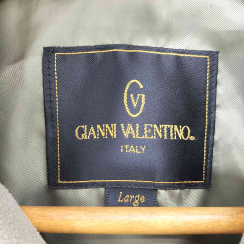 ジャンニヴァレンティノ GIANNI VALENTINO フェイクスエード ステンカラーコート メンズ import:L